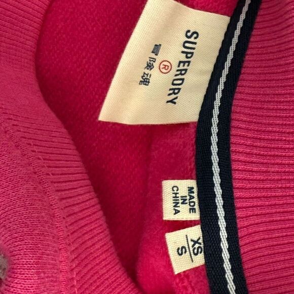 SuperDry Code Logo Appliqué Crew Sweatshirt - Women’s US XS/S - Picture 6 of 7